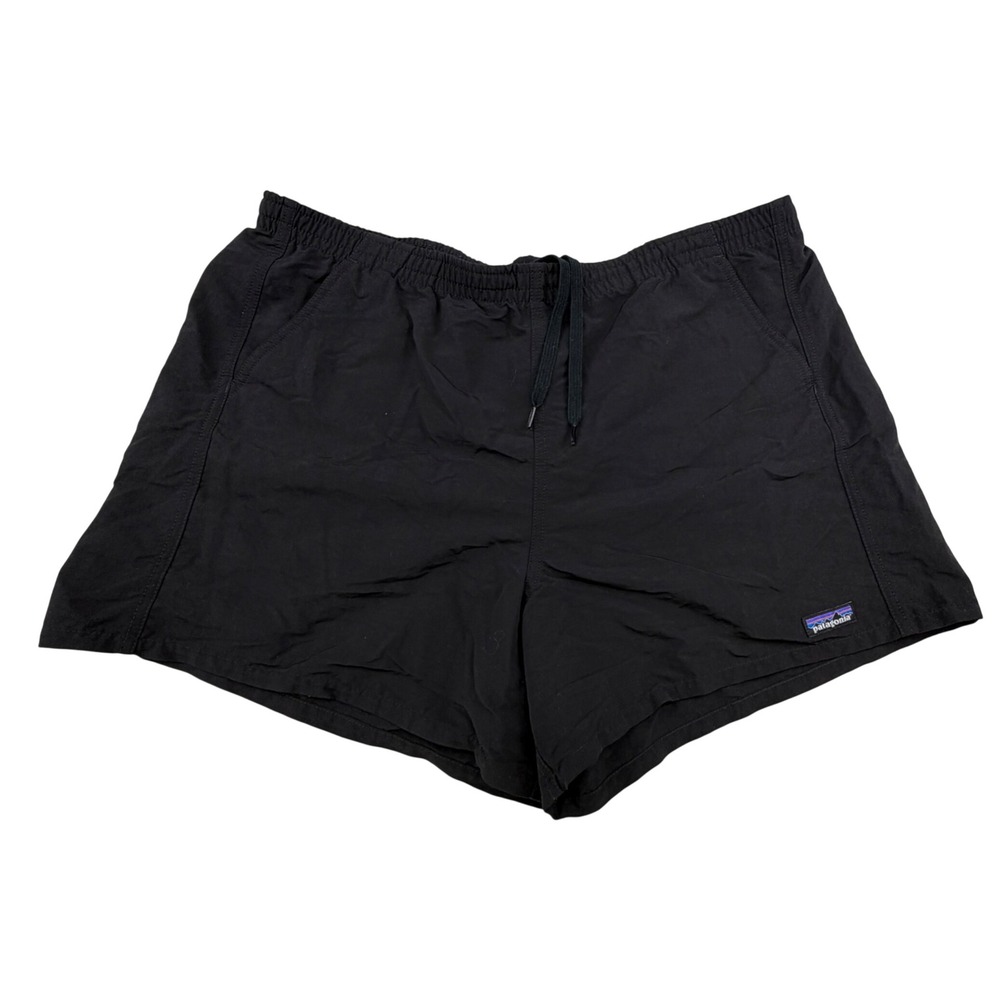 Patagonia Men's Baggies Nylon Shorts XL Solid Flat Side Pockets Beach Gym